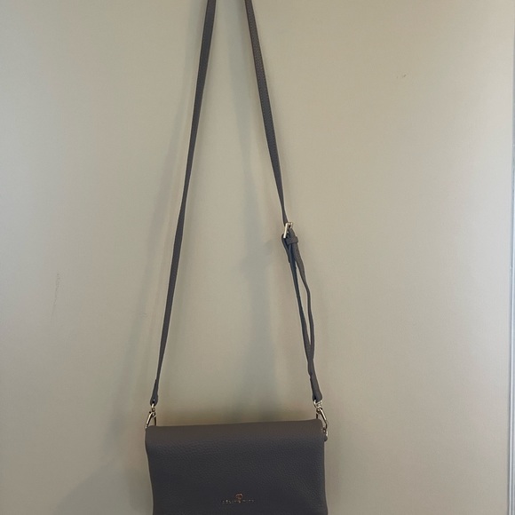 Celine Dion Collection taupe leather crossbody bag - Picture 13 of 16